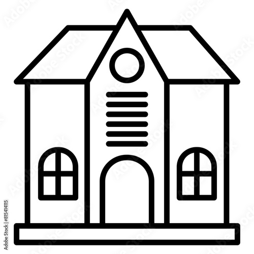Home vector icon. Can be used for Comfort iconset.
