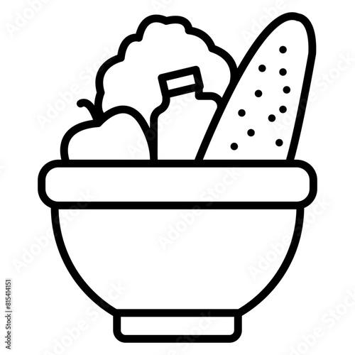 Comfort Food vector icon. Can be used for Comfort iconset.