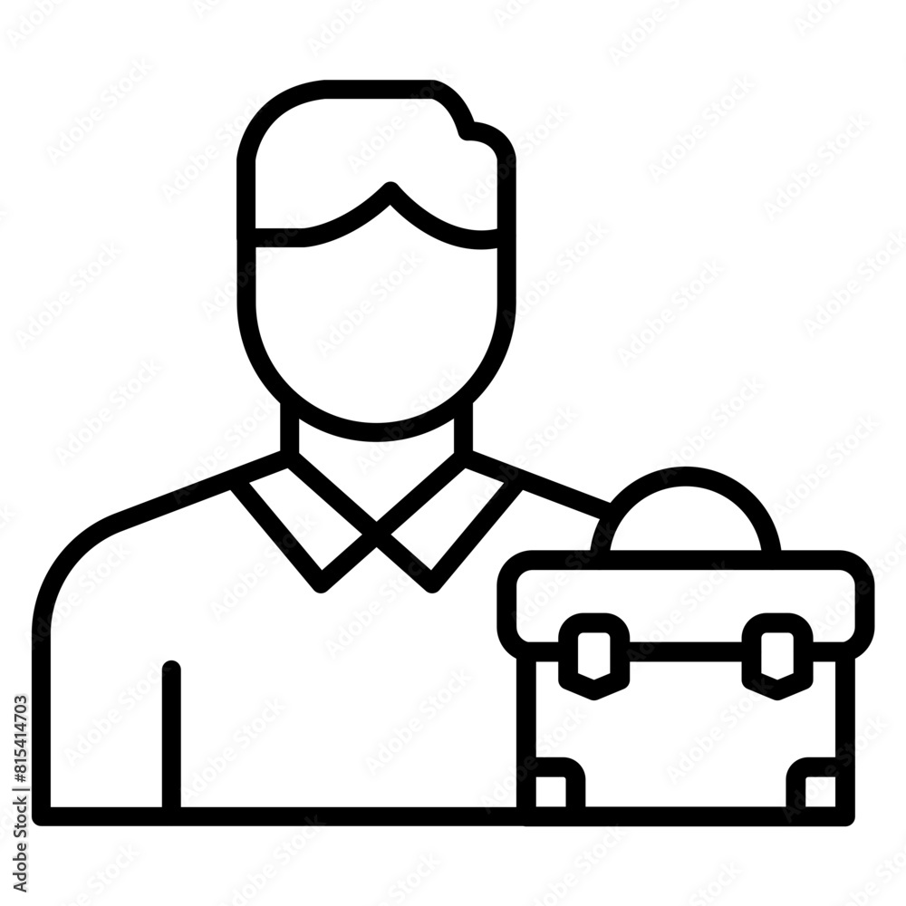 Employment vector icon. Can be used for Job Search iconset. Employment vector icon. Can be used for Job Search iconset.