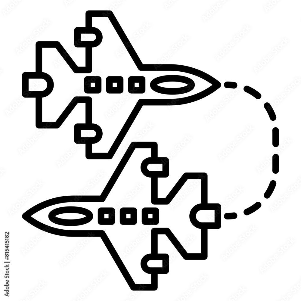 Round Trip vector icon. Can be used for Travel Agency iconset. Round Trip vector icon. Can be used for Travel Agency iconset.