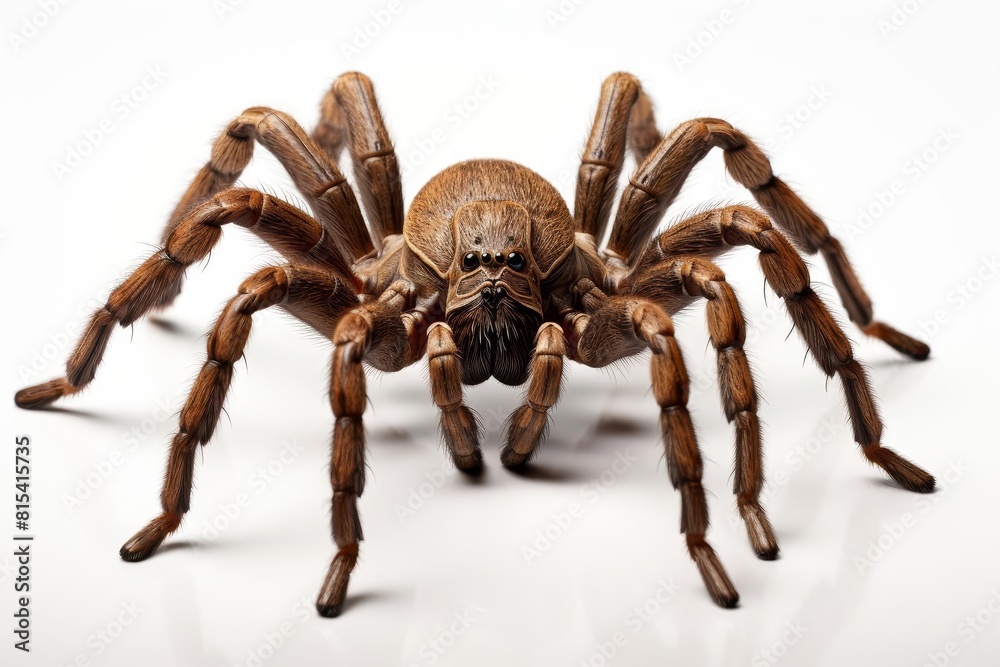 A pandaantula panda and tarantula hybrid with furry legs and eight eyes on isolated white on isolated white background,Single object , The images are of high quality and clarity A pandaantula panda and tarantula hybrid with furry legs and eight eyes on isolated white on isolated white background,Single object , The images are of high quality and clarity