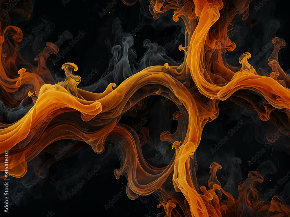 Obraz premium colorful colorsplah with neutral background