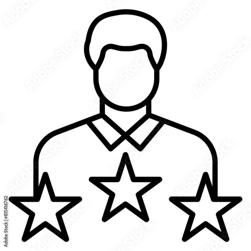 Satisfaction vector icon. Can be used for Customer Feedback iconset.