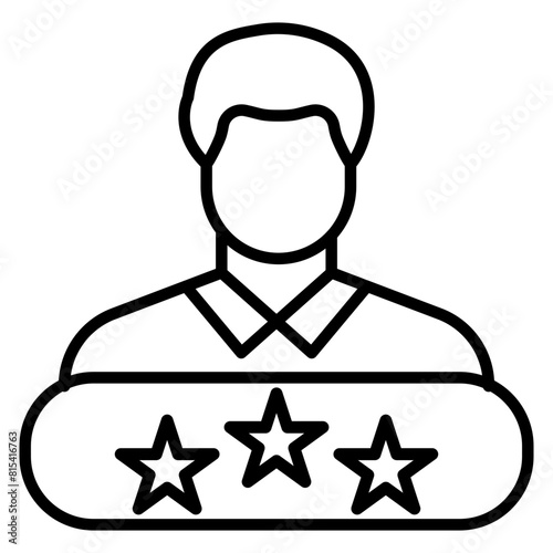 Satisfaction vector icon. Can be used for Customer Feedback iconset.