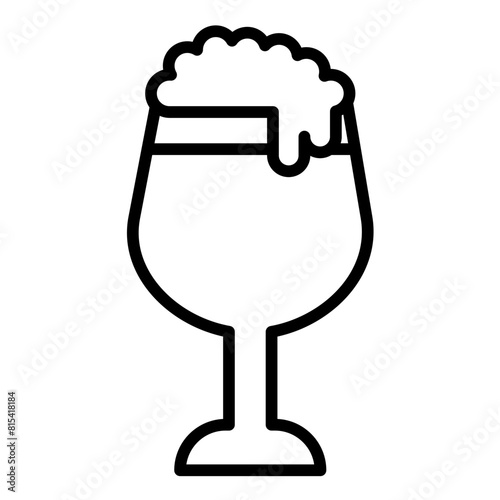 Craft Beer vector icon. Can be used for Bowling iconset.