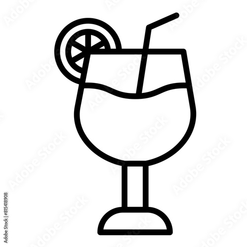 Free Drinks vector icon. Can be used for Casino iconset.