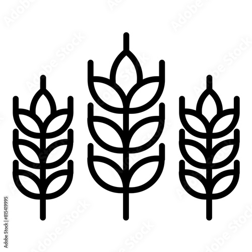 Fiber vector icon. Can be used for Nutrition iconset.