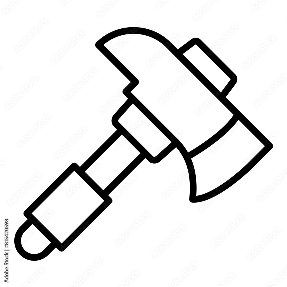 Small Axe vector icon. Can be used for Trekking iconset. Small Axe vector icon. Can be used for Trekking iconset.