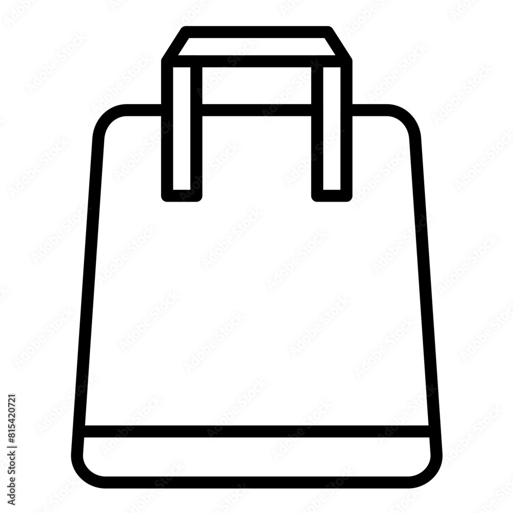 Bag vector icon. Can be used for Printing iconset. Bag vector icon. Can be used for Printing iconset.