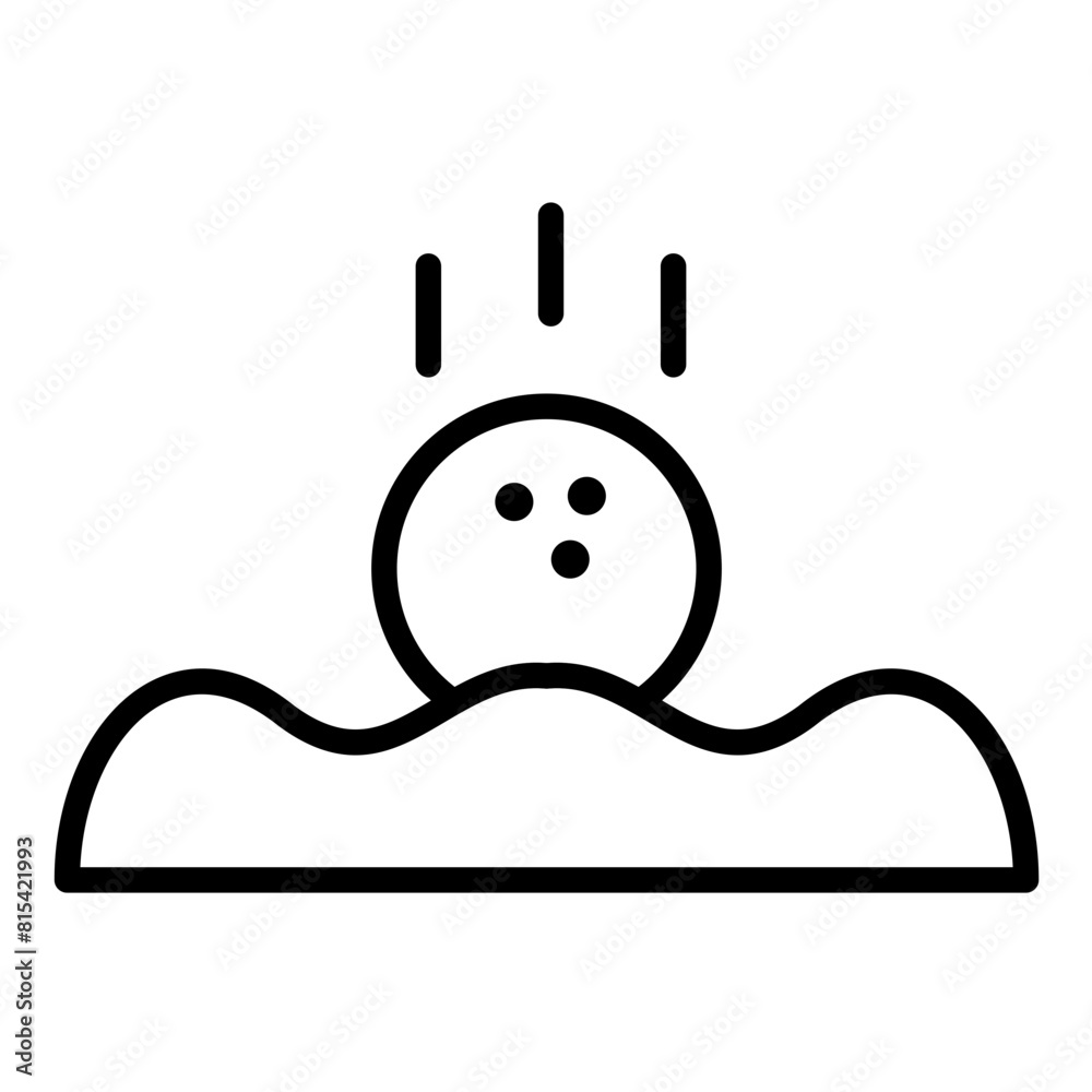 Golf Holiday vector icon. Can be used for Golf iconset. Golf Holiday vector icon. Can be used for Golf iconset.