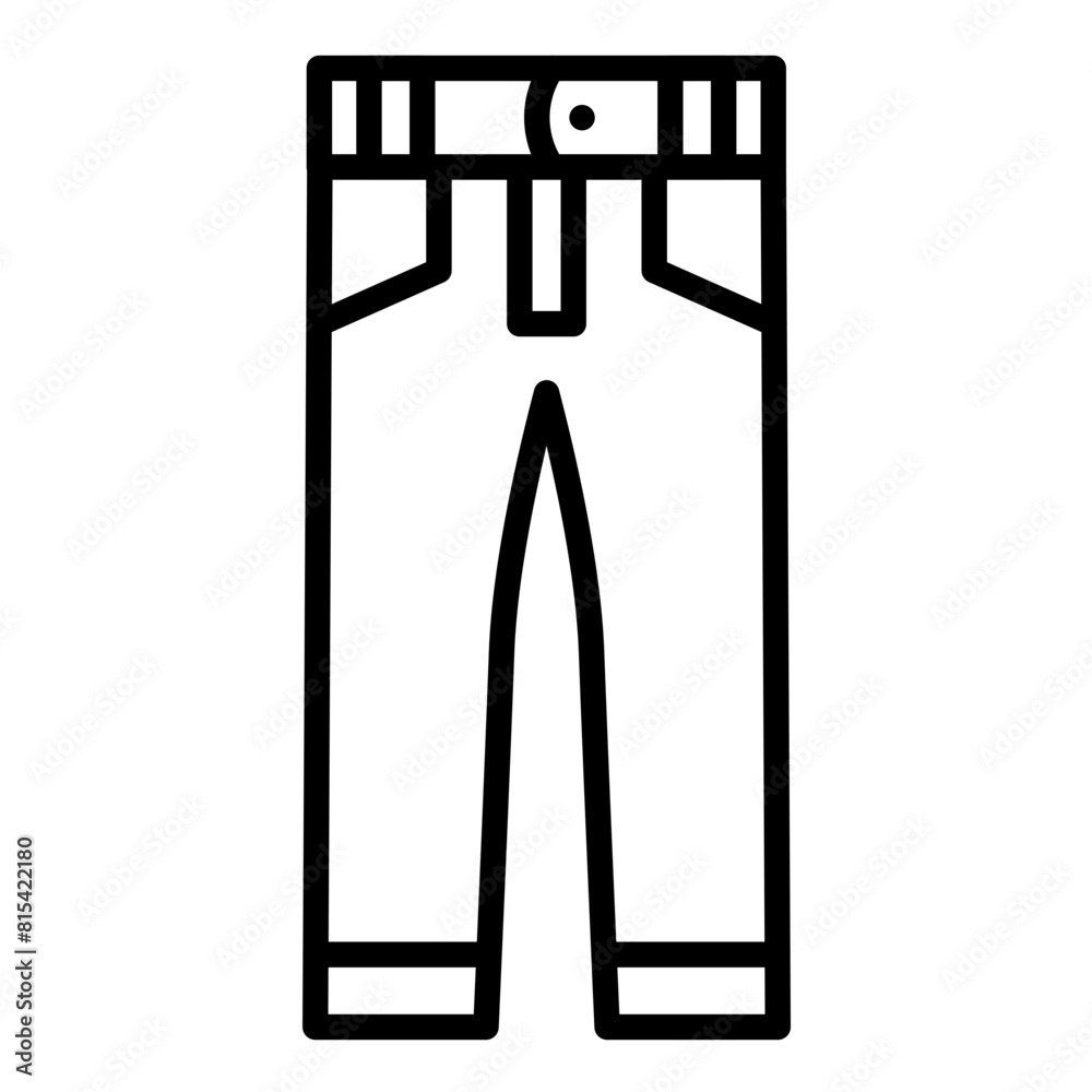 Golf Pants vector icon. Can be used for Golf iconset. Golf Pants vector icon. Can be used for Golf iconset.