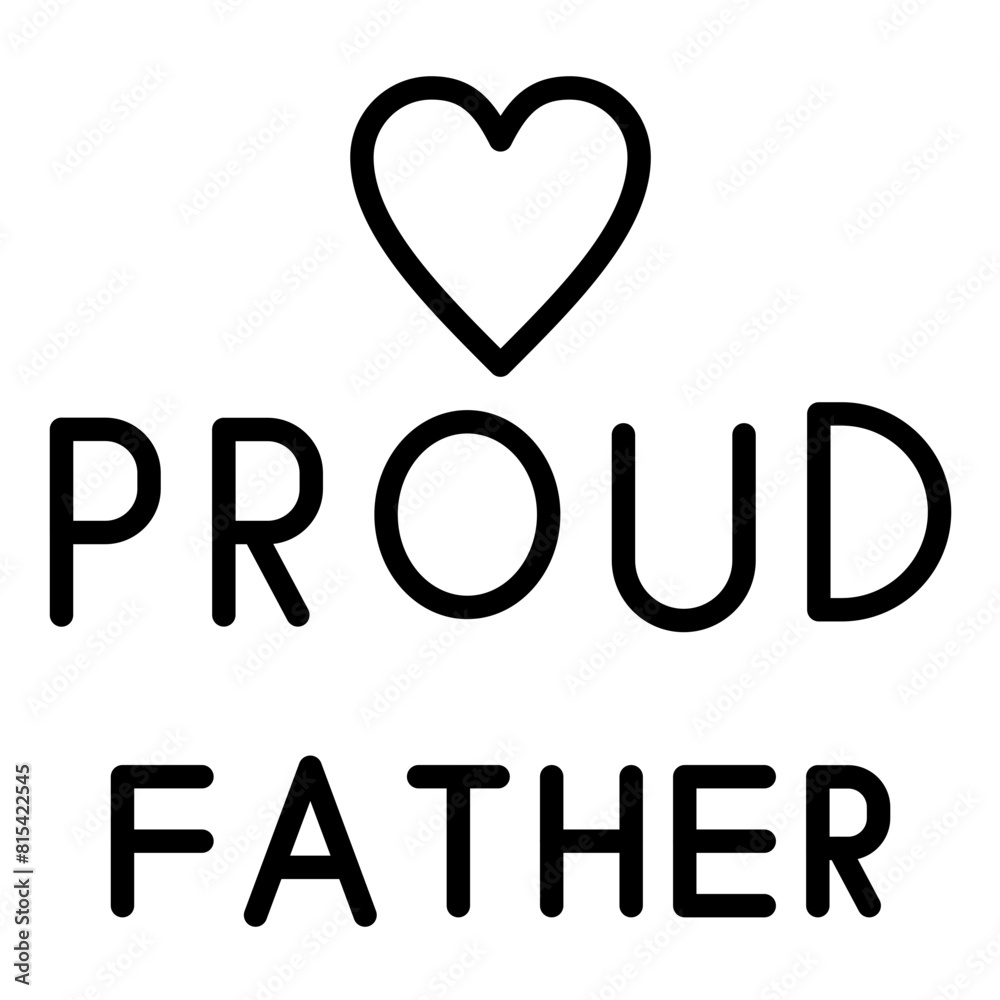 Proud Father vector icon. Can be used for Child Adoption iconset. Proud Father vector icon. Can be used for Child Adoption iconset.