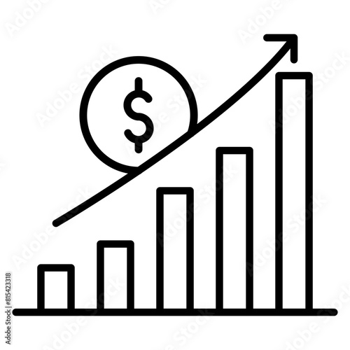 Inflation vector icon. Can be used for Crisis Mangement iconset.