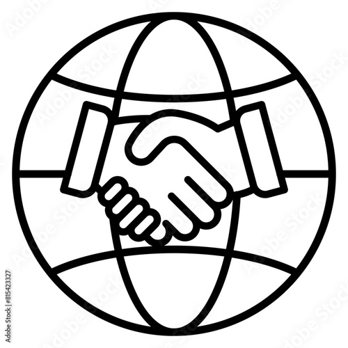 Trade vector icon. Can be used for Crisis Mangement iconset.