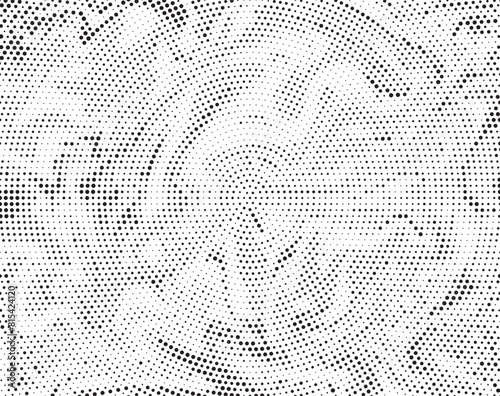 Abstract black and white psychedelic seamless marble pattern with hallucination swirls. Vector liquid monochrome acrylic texture. Flow art. Tie dye simple artistic effect.	
