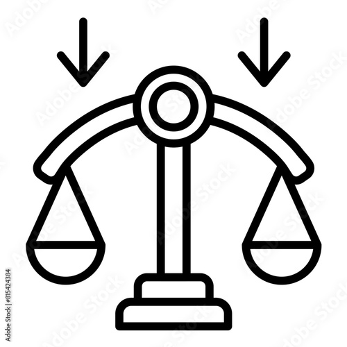 Derogation vector icon. Can be used for Compliance And Regulation iconset.