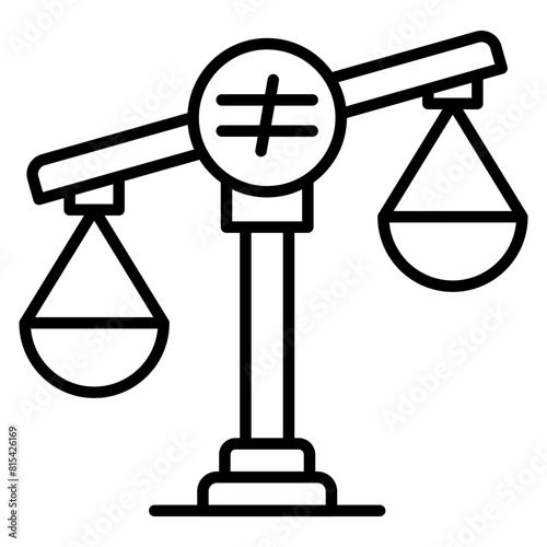 Discrimination vector icon. Can be used for Human Rights iconset.