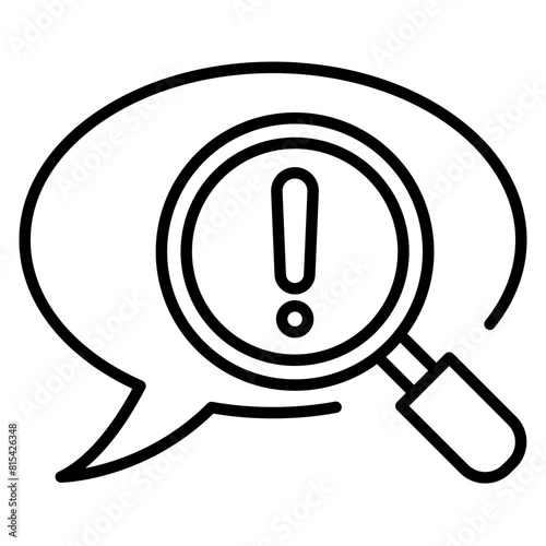 Censored vector icon. Can be used for Human Rights iconset.