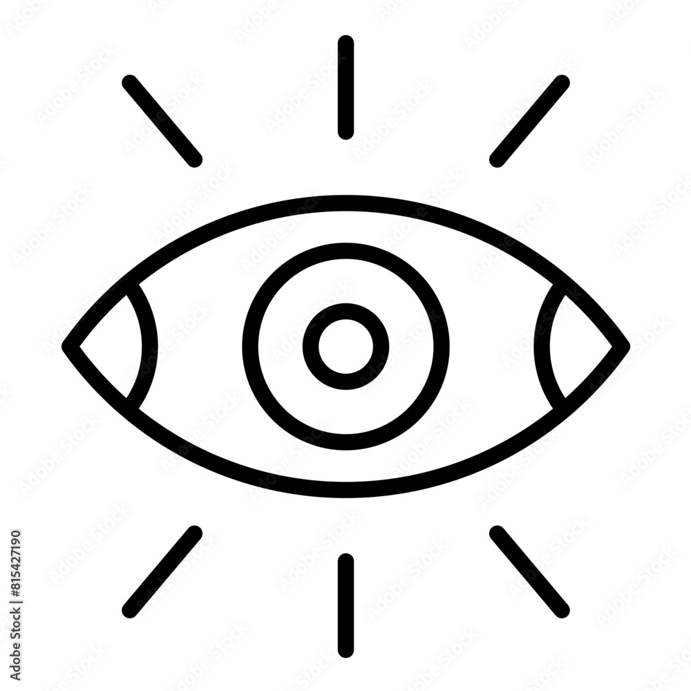 Shared Vision vector icon. Can be used for Teamwork iconset. Shared Vision vector icon. Can be used for Teamwork iconset.