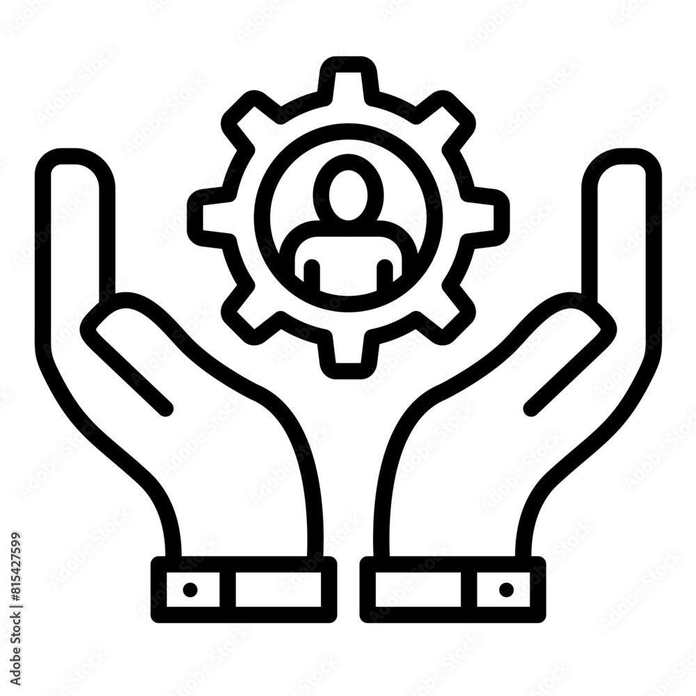 Stewardship vector icon. Can be used for Core Values iconset. Stewardship vector icon. Can be used for Core Values iconset.