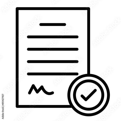 Commitment vector icon. Can be used for Core Values iconset.