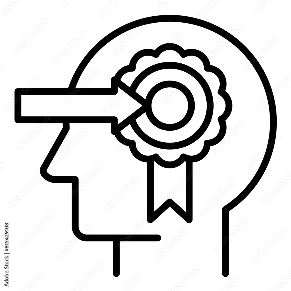 Brand Perception vector icon. Can be used for Survey iconset. Brand Perception vector icon. Can be used for Survey iconset.