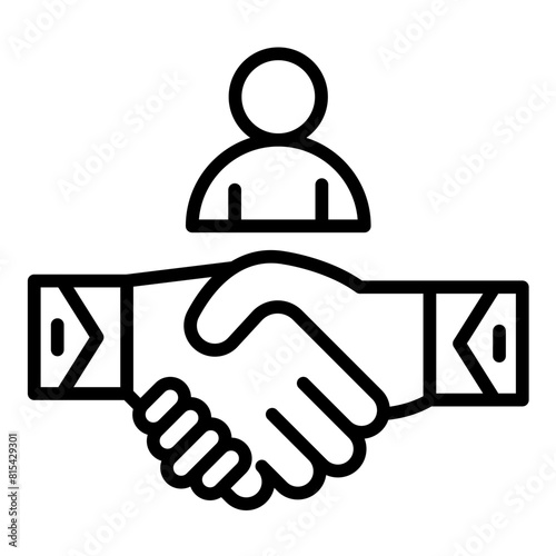 Customer Loyalty vector icon. Can be used for Survey iconset.