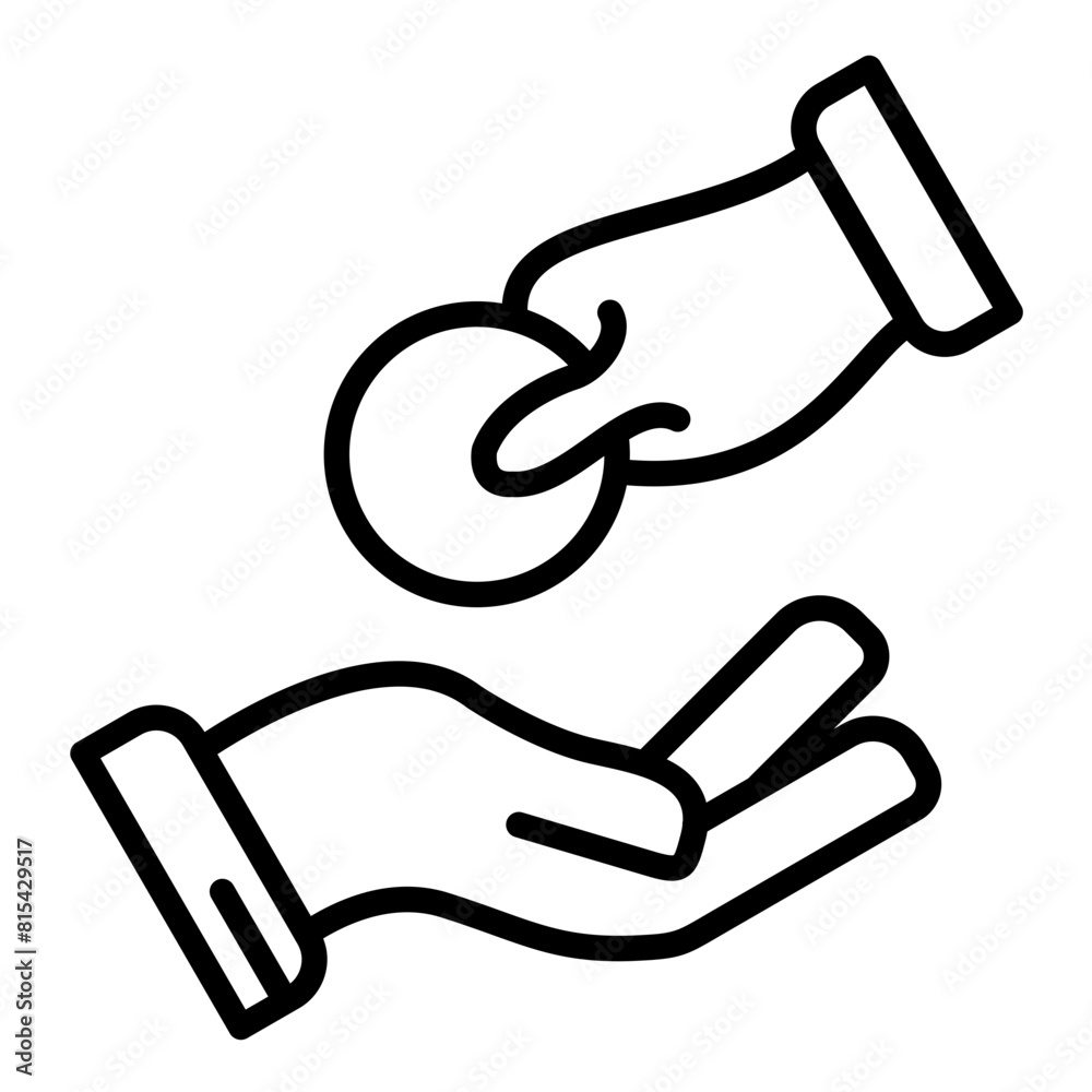Charity vector icon. Can be used for Survey iconset. Charity vector icon. Can be used for Survey iconset.