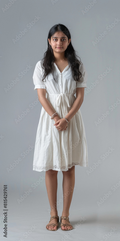 indian Girl wearing White Colour Modern dress, indian Girl wearing White Colour Modern dress,