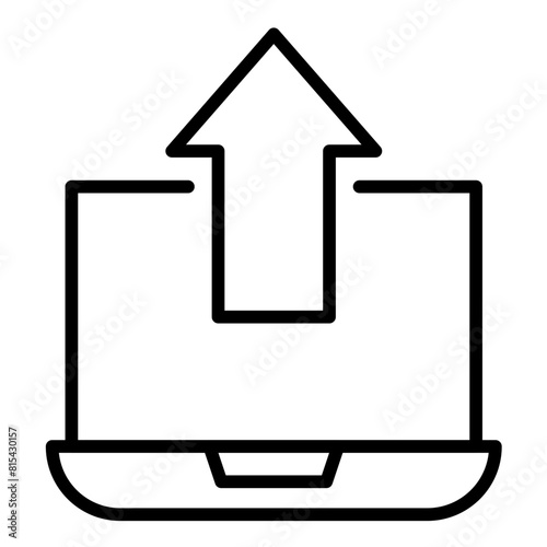 Output Rate vector icon. Can be used for Mass Production iconset.