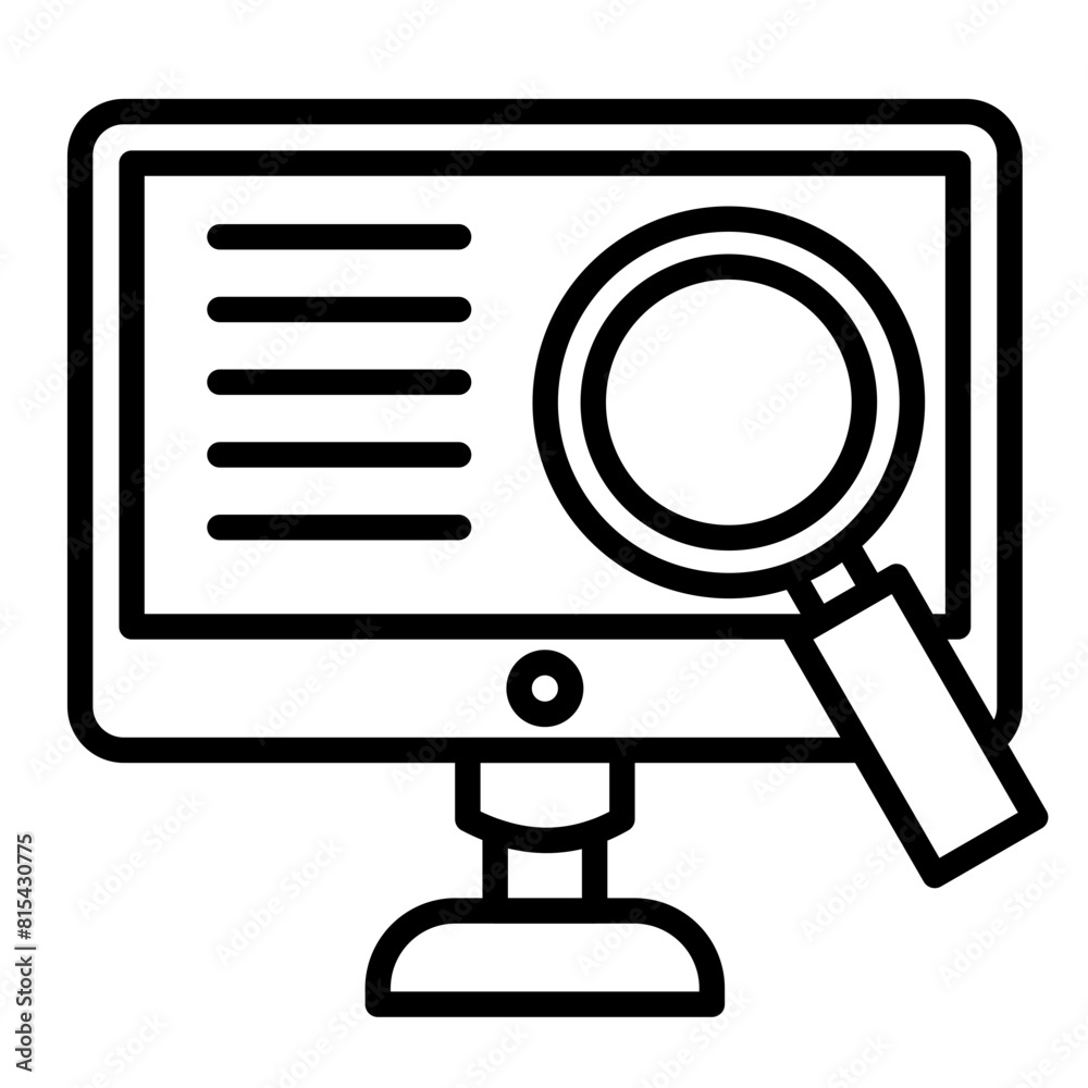 Monitoring vector icon. Can be used for Action Plan iconset. Monitoring vector icon. Can be used for Action Plan iconset.