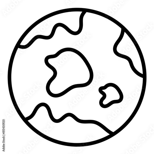 Earth vector icon. Can be used for Business and HR iconset.