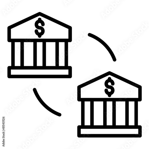 Loan Transfer vector icon. Can be used for Loan iconset.