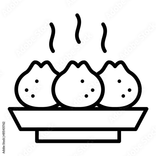 Dim Sum vector icon. Can be used for World Cuisine iconset.