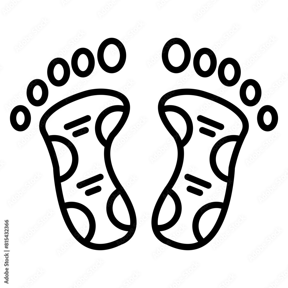 Reflexology vector icon. Can be used for Spa iconset. Reflexology vector icon. Can be used for Spa iconset.