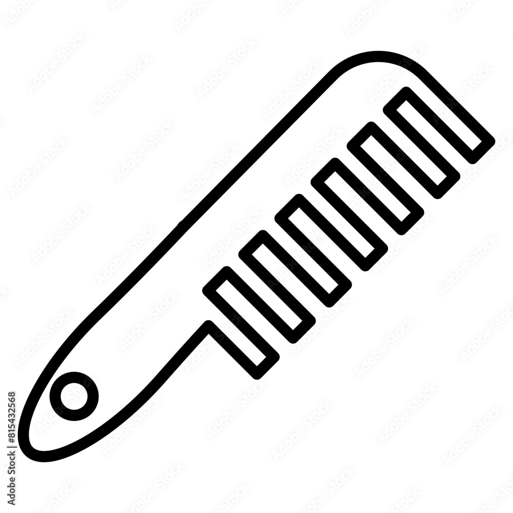 Hair Comb vector icon. Can be used for Spa iconset. Hair Comb vector icon. Can be used for Spa iconset.