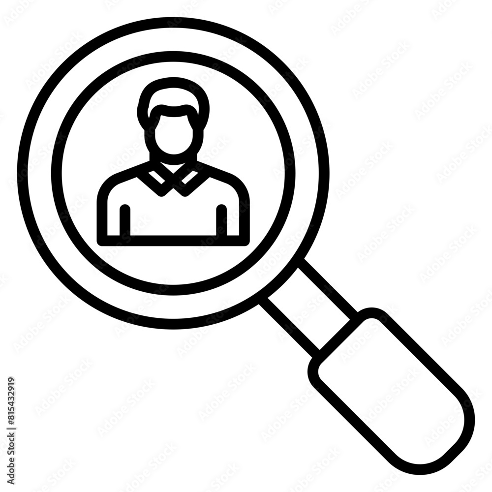 Candidate Search vector icon. Can be used for Business and Finance iconset. Candidate Search vector icon. Can be used for Business and Finance iconset.