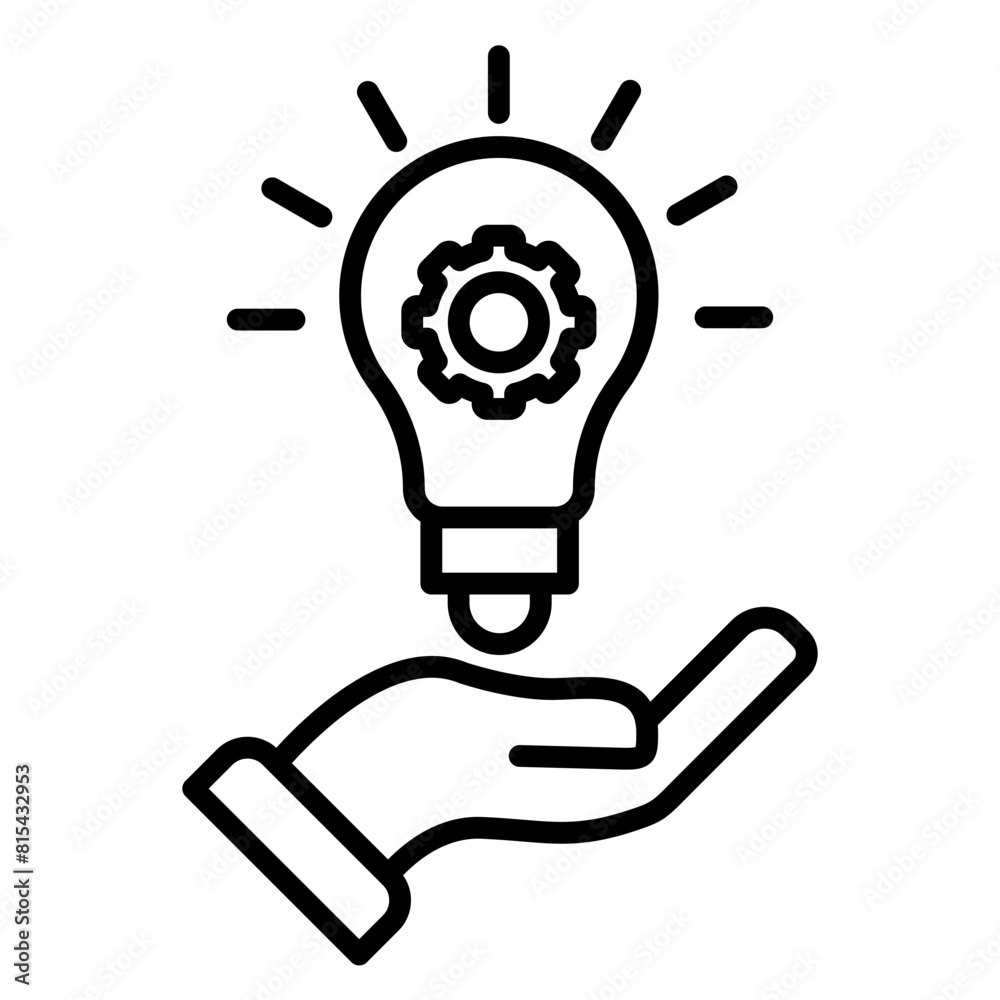 Creative Solution vector icon. Can be used for Business and Finance iconset. Creative Solution vector icon. Can be used for Business and Finance iconset.