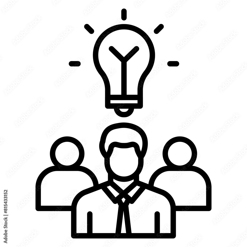 Leadership vector icon. Can be used for Business and Finance iconset. Leadership vector icon. Can be used for Business and Finance iconset.