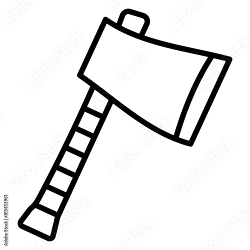 Hatchet vector icon. Can be used for Home Improvements iconset.