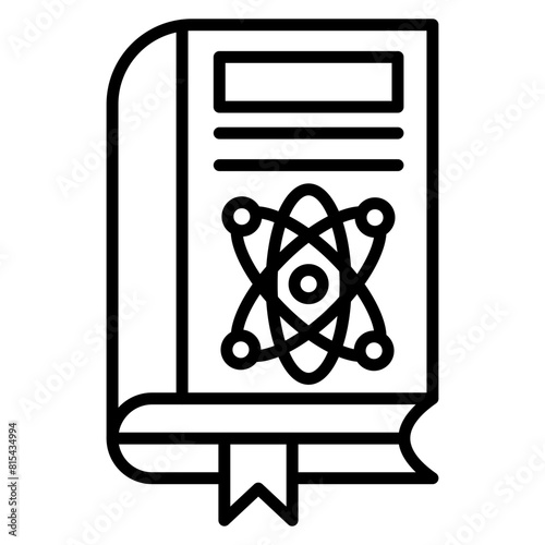 Literary Science vector icon. Can be used for Literature iconset.