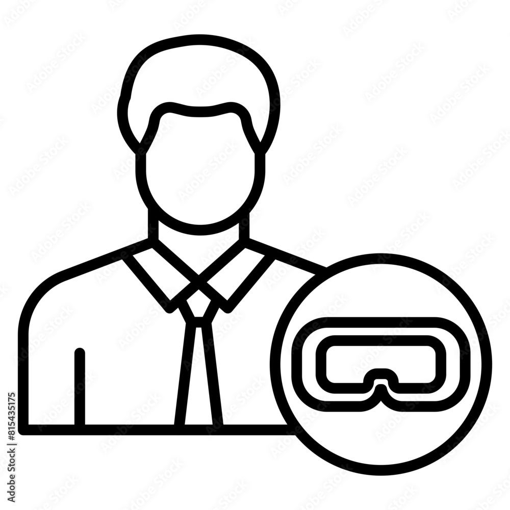 Diving Instructor vector icon. Can be used for Vacation and Tourism iconset. Diving Instructor vector icon. Can be used for Vacation and Tourism iconset.