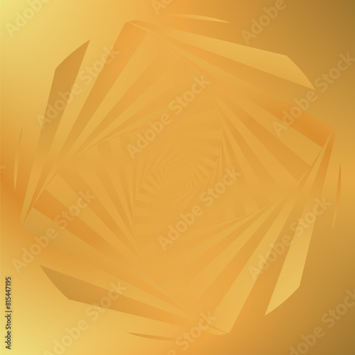 Gradient mesh abstract background. Blurred backdrop with simple muffled colors. Semi normal gold brown glitter dark light standart.