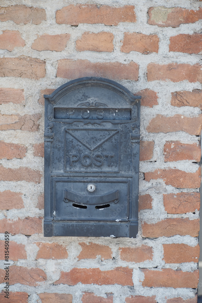 mailbox postbox letter on wall mailbox postbox letter on wall