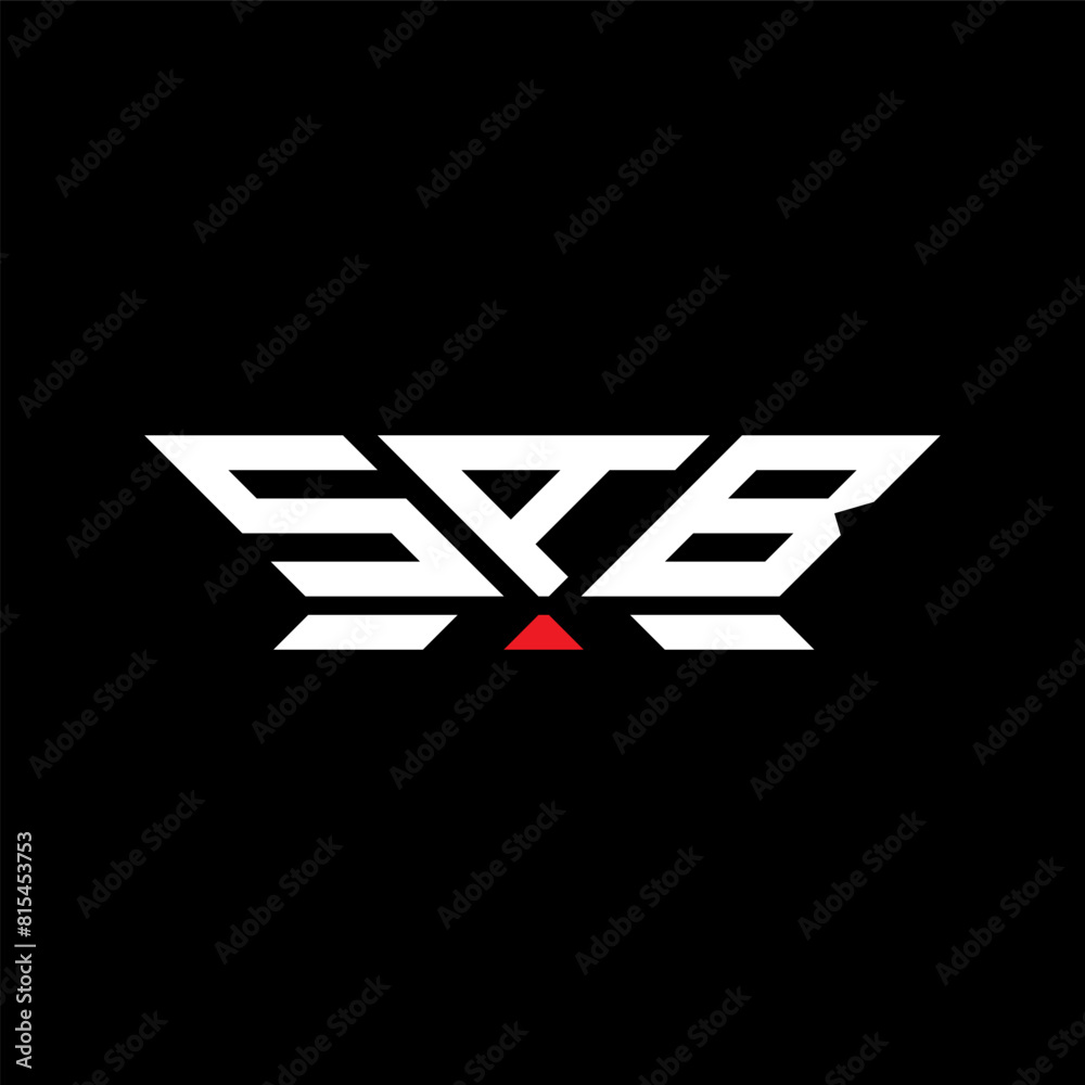 SAB letter logo vector design, SAB simple and modern logo. SAB luxurious alphabet design