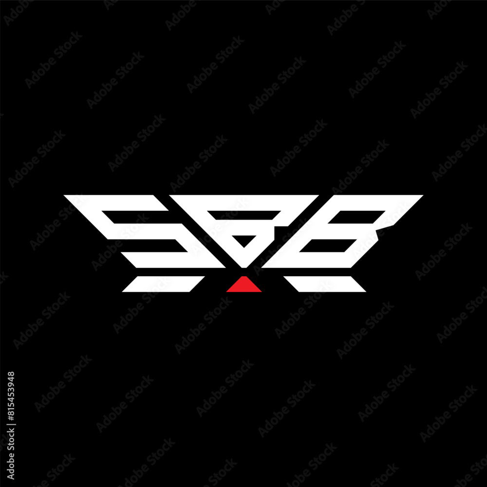 SBB letter logo vector design, SBB simple and modern logo. SBB luxurious alphabet design