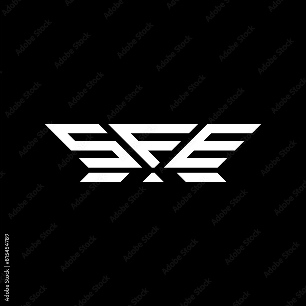 SFE letter logo vector design, SFE simple and modern logo. SFE luxurious alphabet design SFE letter logo vector design, SFE simple and modern logo. SFE luxurious alphabet design