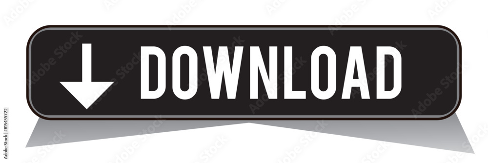 Download now button. 3D illustration. Download now button. 3D illustration.