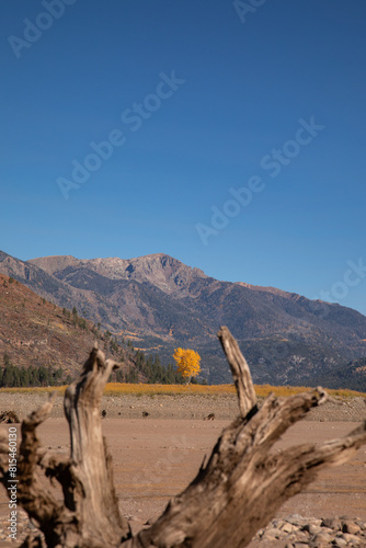 Breath taking view of fall folage photo