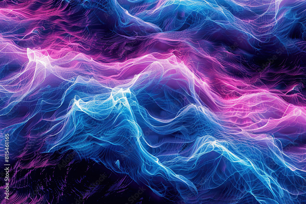 Obraz premium Generative ai on theme of beautiful texture thick smoke for design natural abstract background